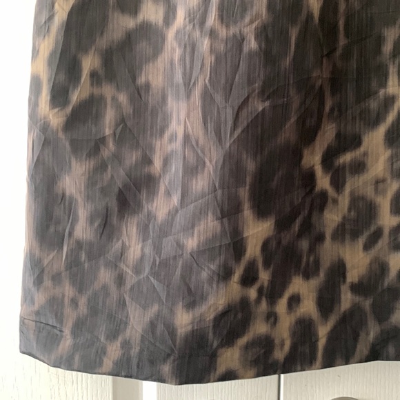 EUC Helene Berman sleeveless animal print dress - Picture 5 of 10